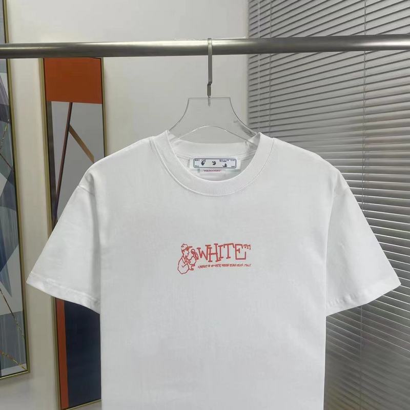 Футболка Off White Workers "White" фото № 7