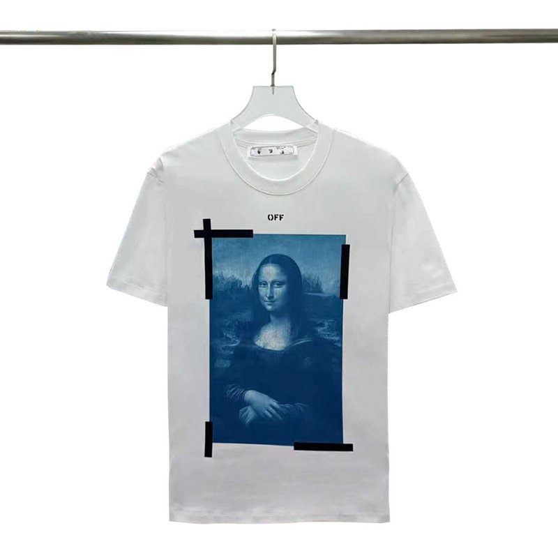 Футболка Off White Mona Lisa "White" фото № 8