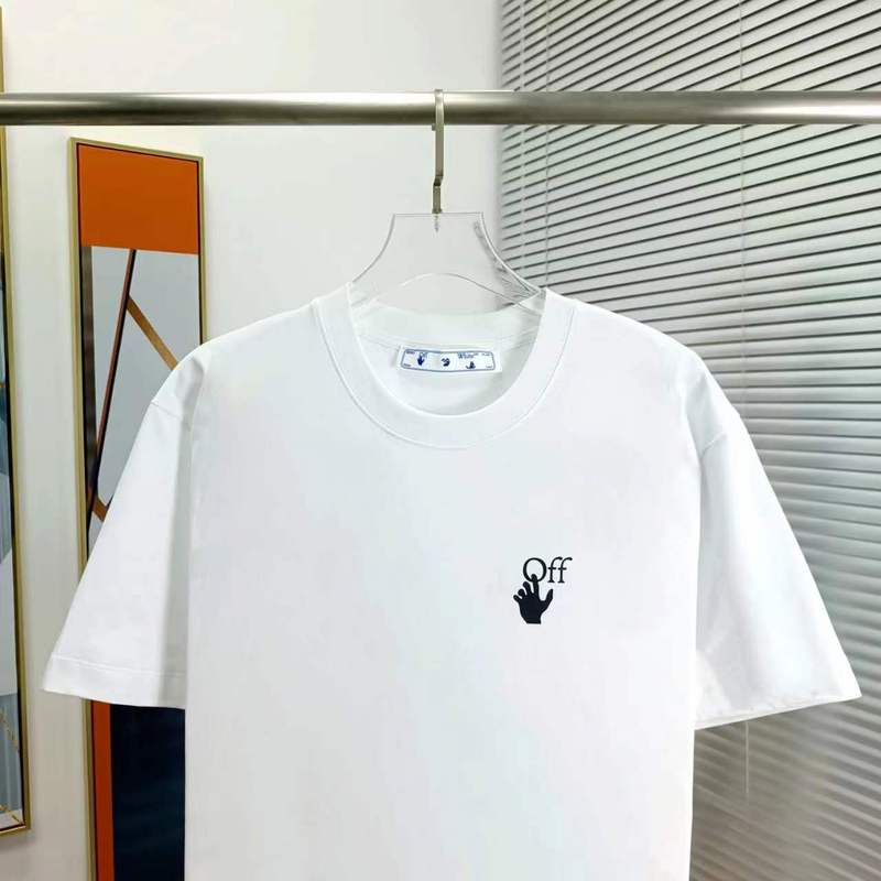 Футболка Off White Print - Ghosts Of The Past "White" фото № 3