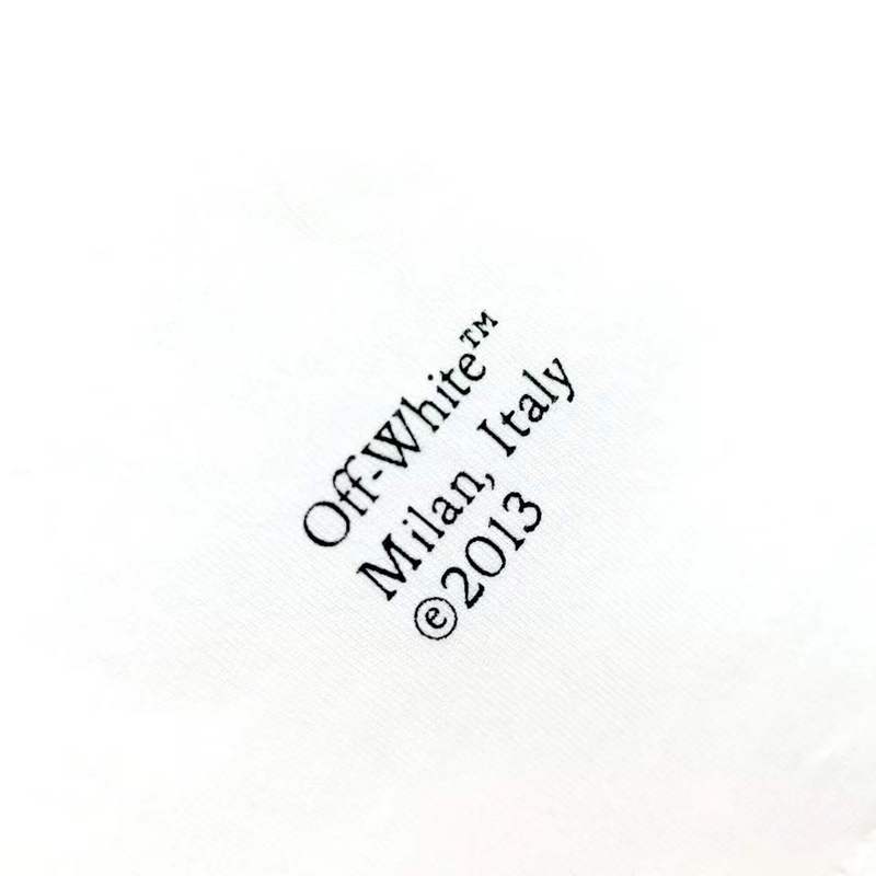 Футболка Off White Print - Ghosts Of The Past "White" фото № 6