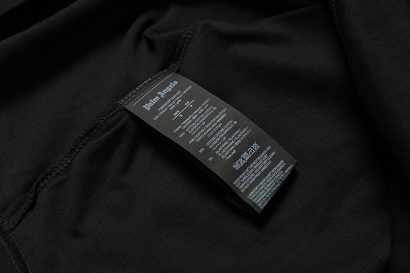 Футболка Palm Angels With Beautiful Logo Lettering "Black/White" фото № 5