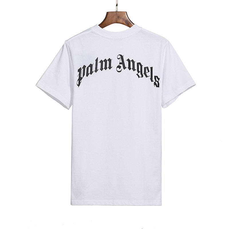 Футболка Palm Angels Print With A Plush Toy And Logo "White" фото № 2