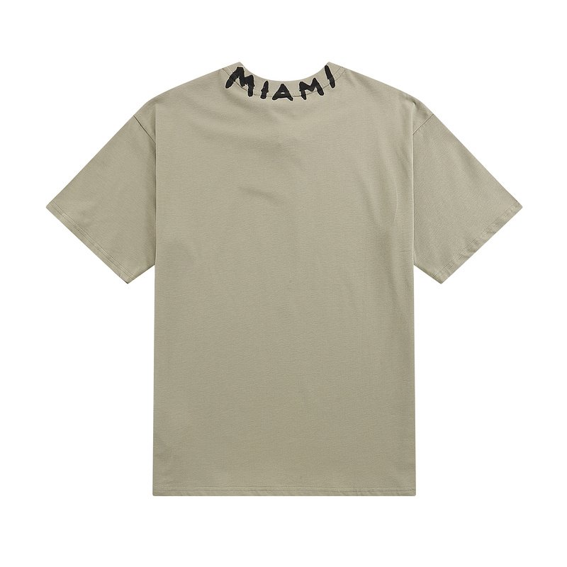 Футболка Palm Angels Miami Text "Gray" фото № 2