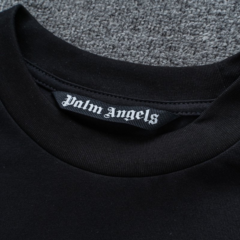 Футболка Palm Angels In My Heart "Black" фото № 3