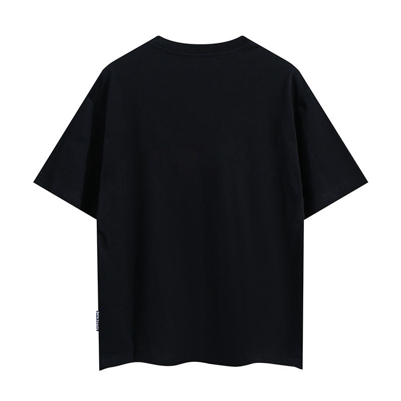 Футболка Palm Angels Round Print "Black" фото № 4
