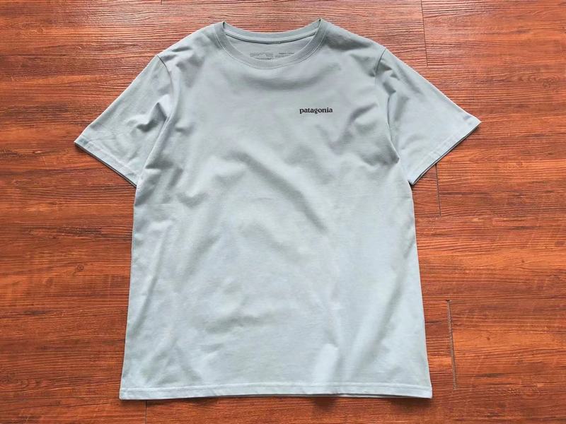 Футболка Patagonia Mountain View And Lettering Save Our Home Planet "Blue" фото № 2