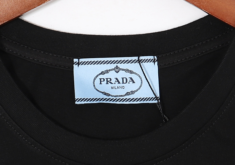 Футболка Prada X Adidas Half Logo "Black" фото № 4