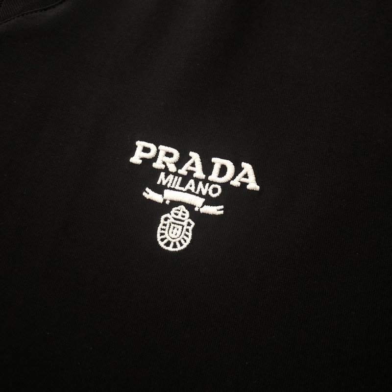 Футболка Prada Italian Style "Black" фото № 5