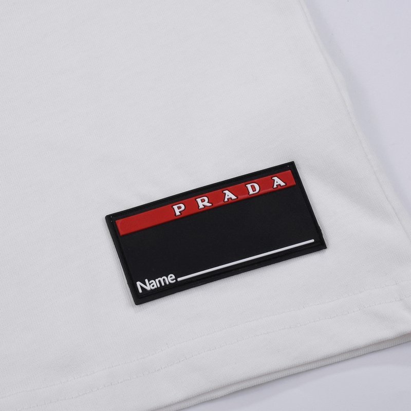 Футболка Prada Name Is "White" фото № 5