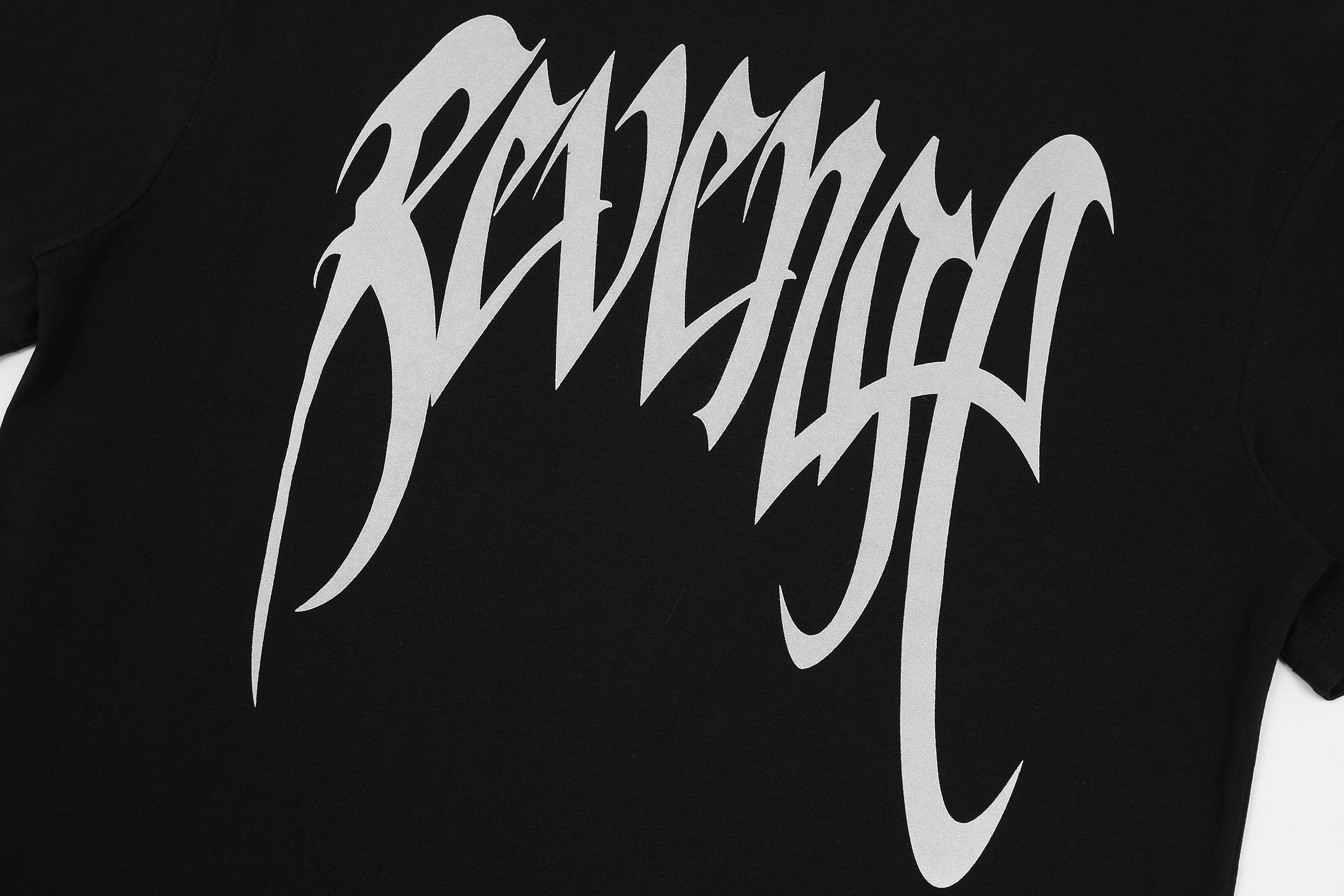 Футболка Revenge Skull3M "Black" фото № 3