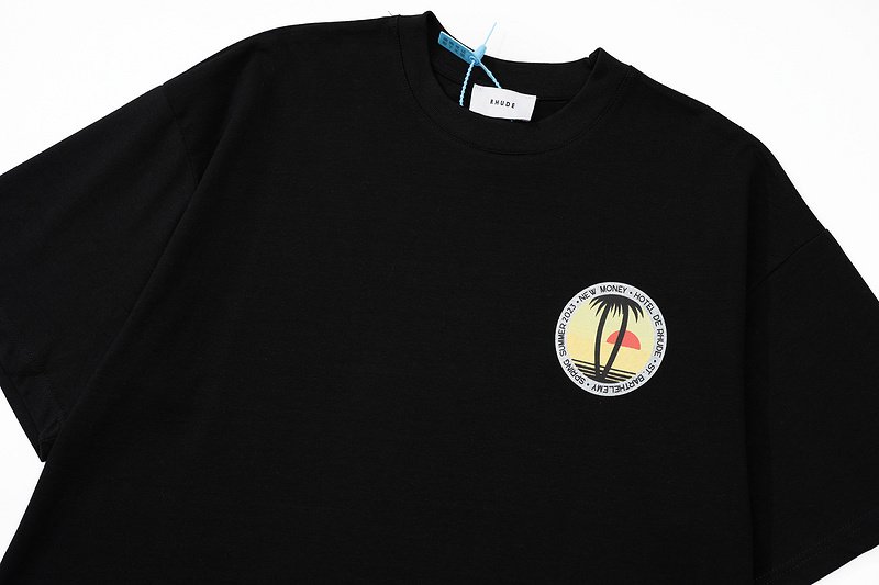 Футболка Rhude New Money "Black" фото № 6