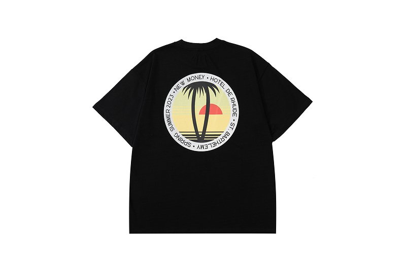 Футболка Rhude New Money "Black" фото № 9