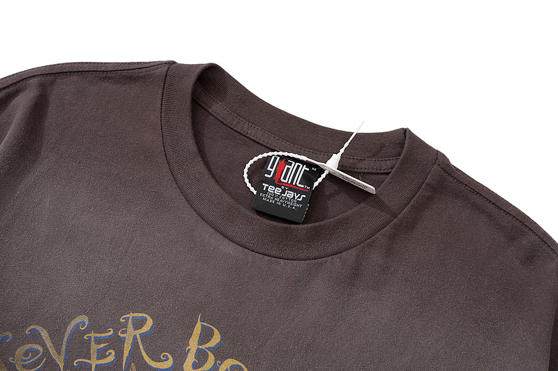 Футболка Saint Michael Never Be Alone "Brown" фото № 6