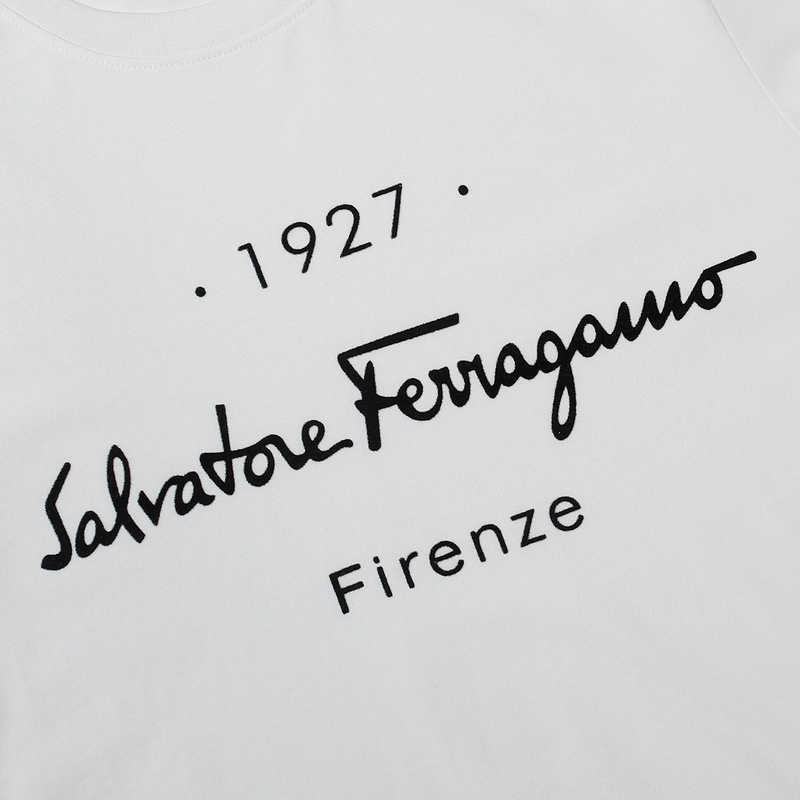 Футболка Salvatore Ferragamo Firenze "White" фото № 2