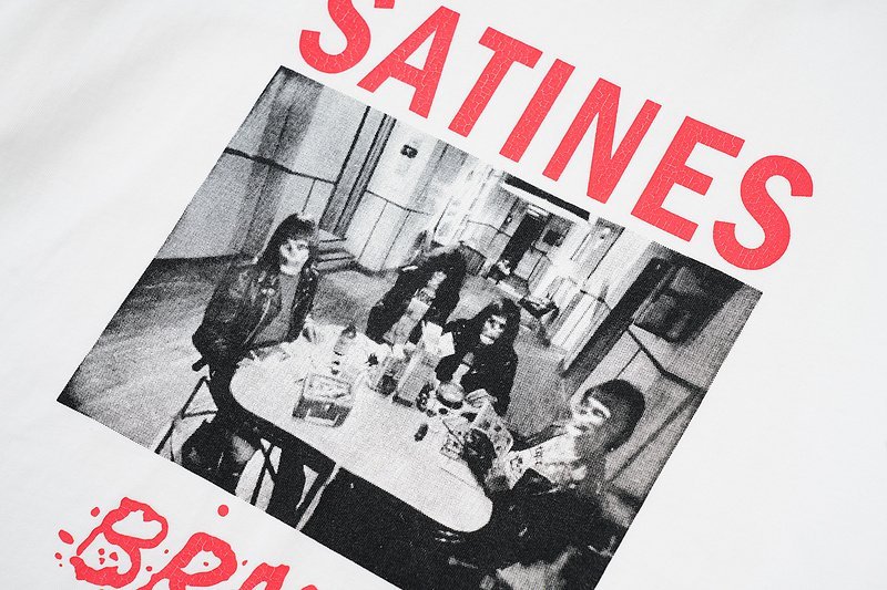 Футболка Satin Eyes Brain Drain "White" фото № 3