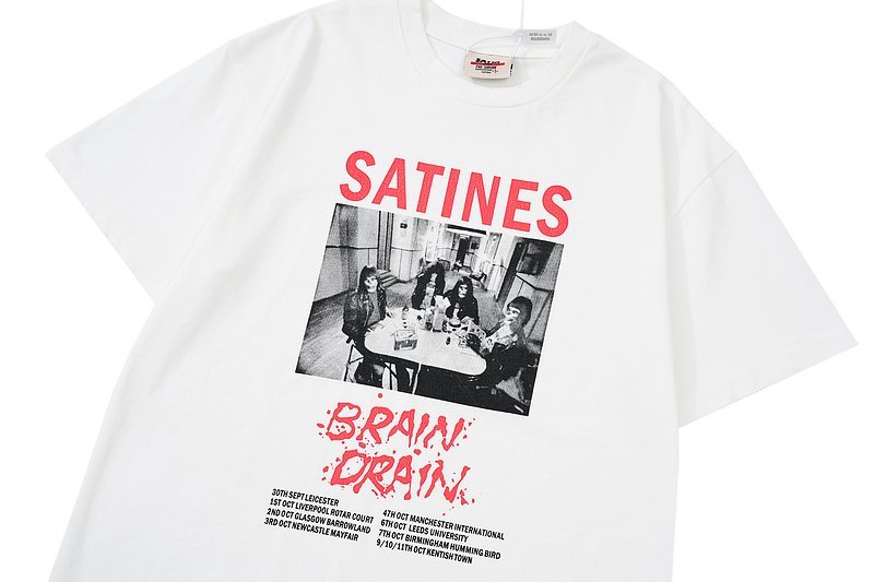 Футболка Satin Eyes Brain Drain "White" фото № 2