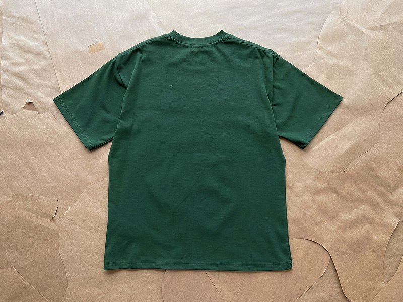 Футболка Stone Island With Black Logo "Green" фото № 3