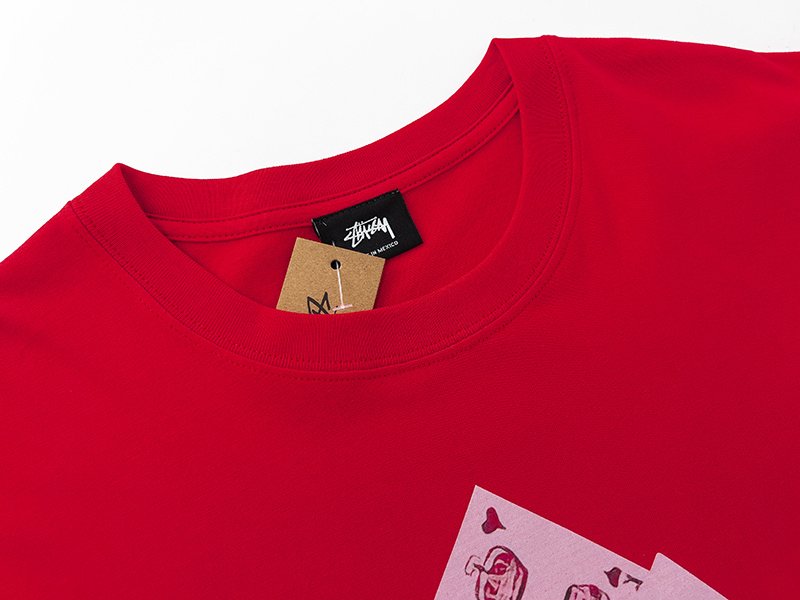 Футболка Stussy House Of Cards "Red" фото № 6