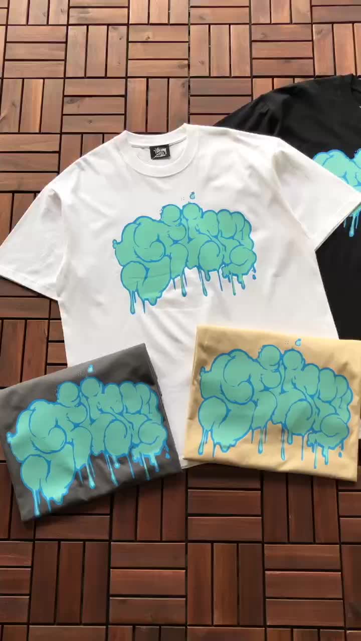 Футболка Stussy Spreading Blots "White" фото № 3