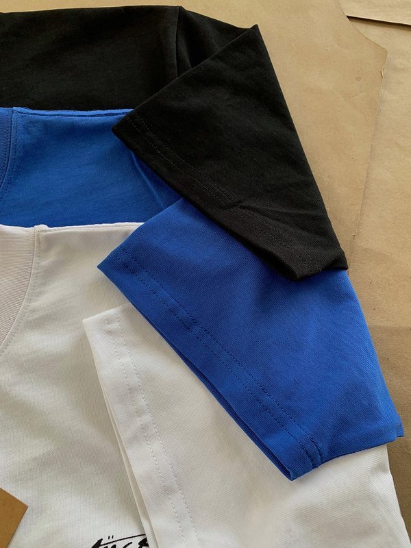 Футболка Stussy Inscriptions On The Back "Black" фото № 6