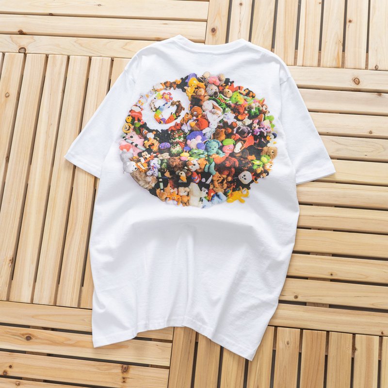 Футболка Stussy Toys "White" фото № 2