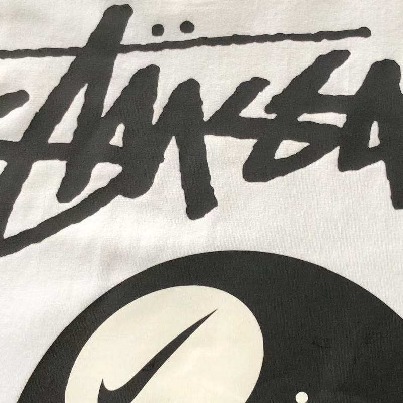 Футболка Stussy Billiard Ball With Mark "White" фото № 5