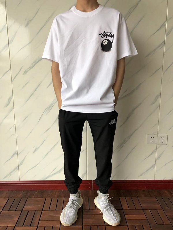 Футболка Stussy Billiard Ball With Mark "White" фото № 9