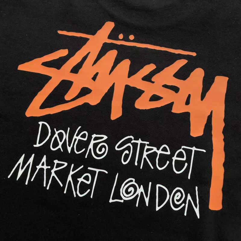 Футболка Stussy Inscription Dover Street Market London "Black" фото № 5