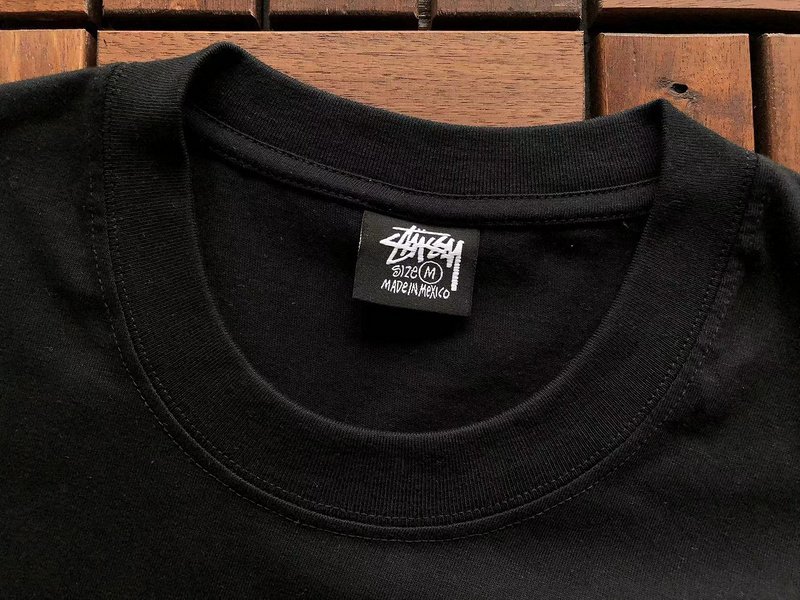 Футболка Stussy Inscription Dover Street Market London "Black" фото № 2
