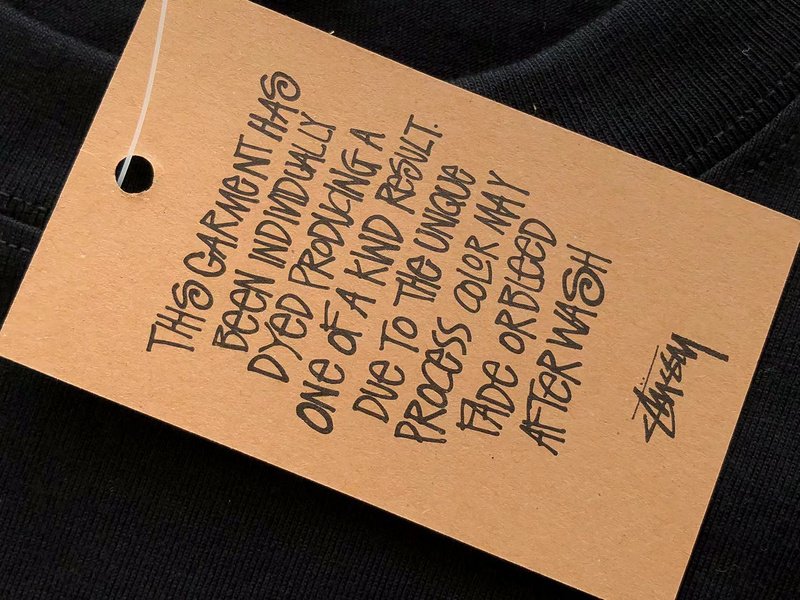 Футболка Stussy Child With Inscription Print "Black" фото № 4