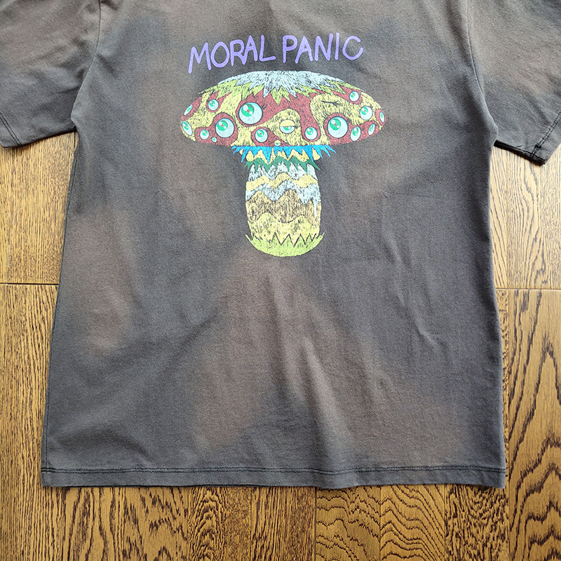 Футболка Takashi Murakami Fly Agaric "Gray" фото № 6