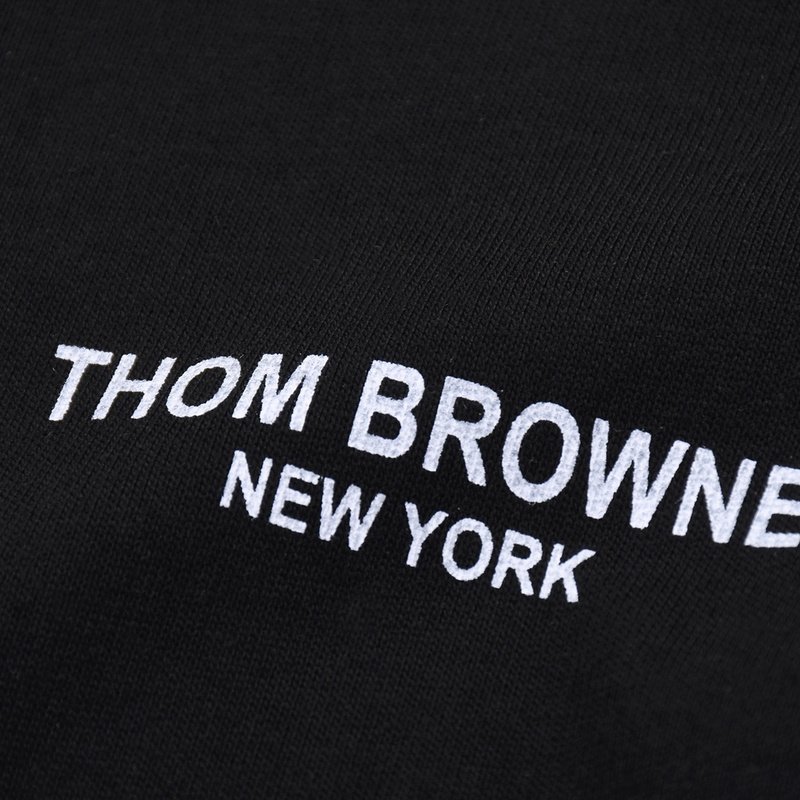 Футболка Thom Browne Dog Walking "Black" фото № 8