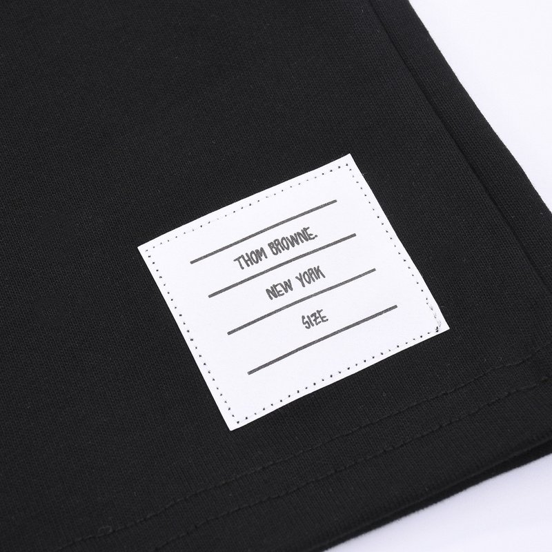 Футболка Thom Browne Dog Walking "Black" фото № 7