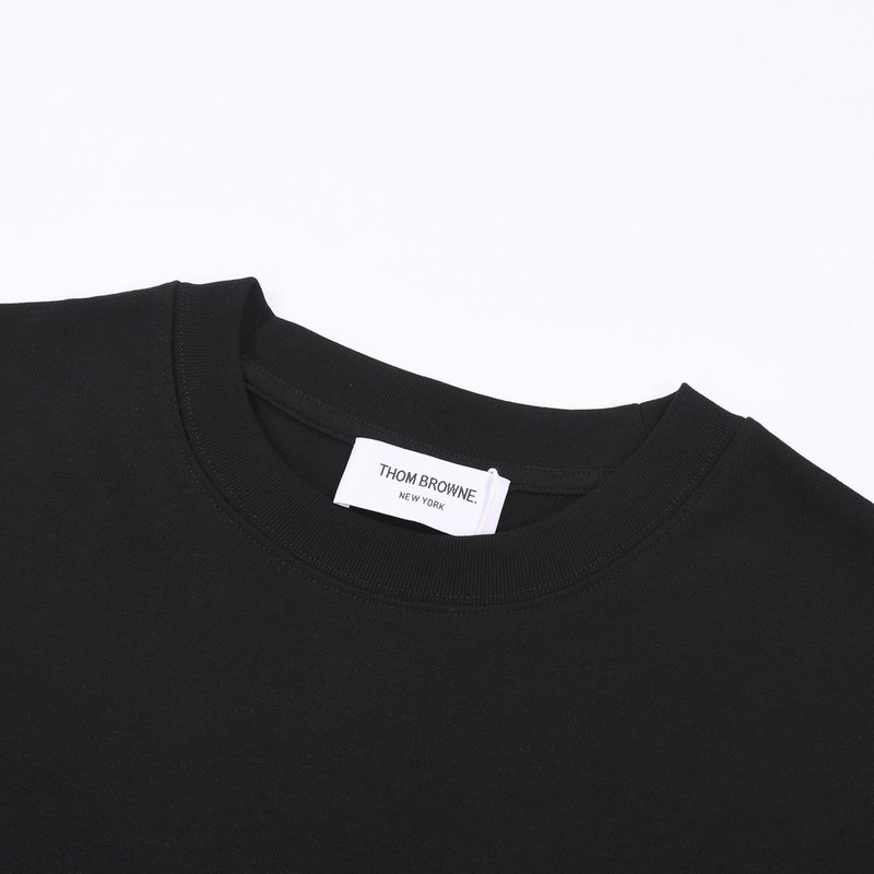 Футболка Thom Browne Dog Walking "Black" фото № 5