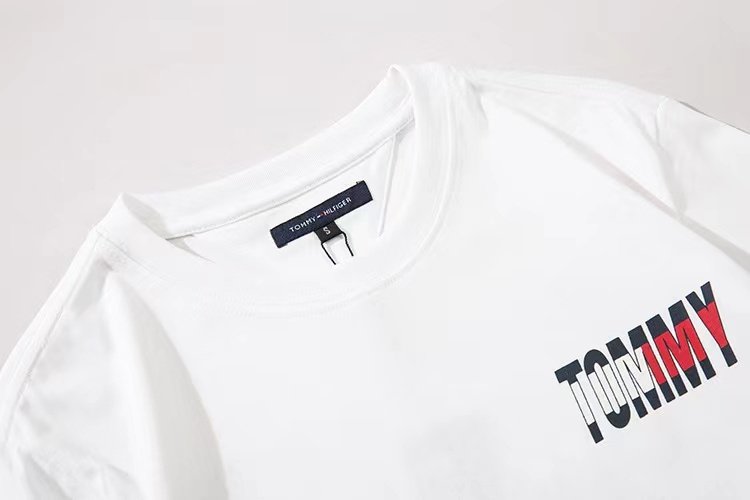 Футболка Tommy Hilfiger Text Logo "White" фото № 7
