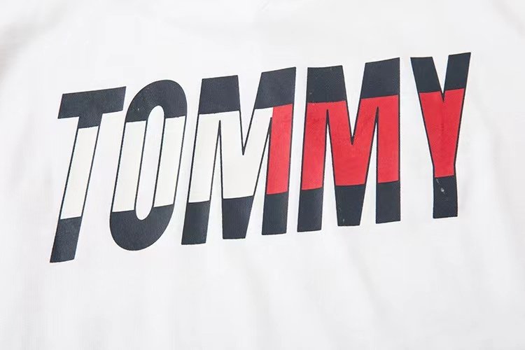 Футболка Tommy Hilfiger Text Logo "White" фото № 8