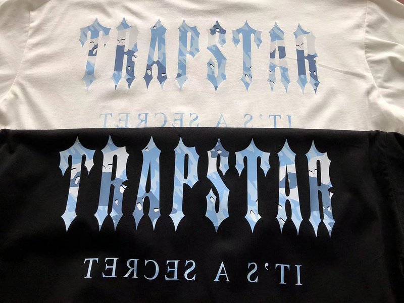Футболка Trapstar Big Logo From Multicolor Details "White" фото № 3