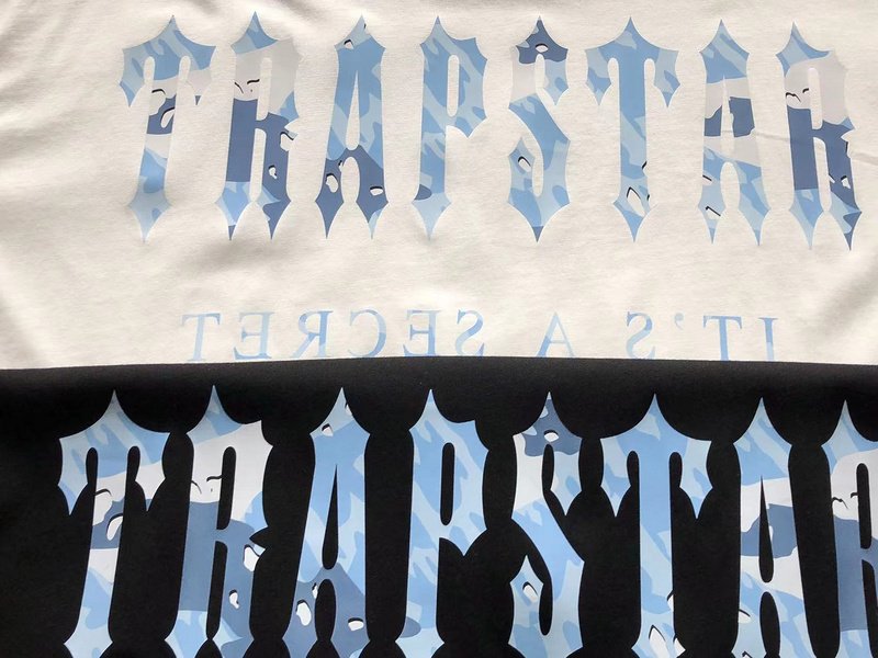 Футболка Trapstar Big Logo From Multicolor Details "White" фото № 4
