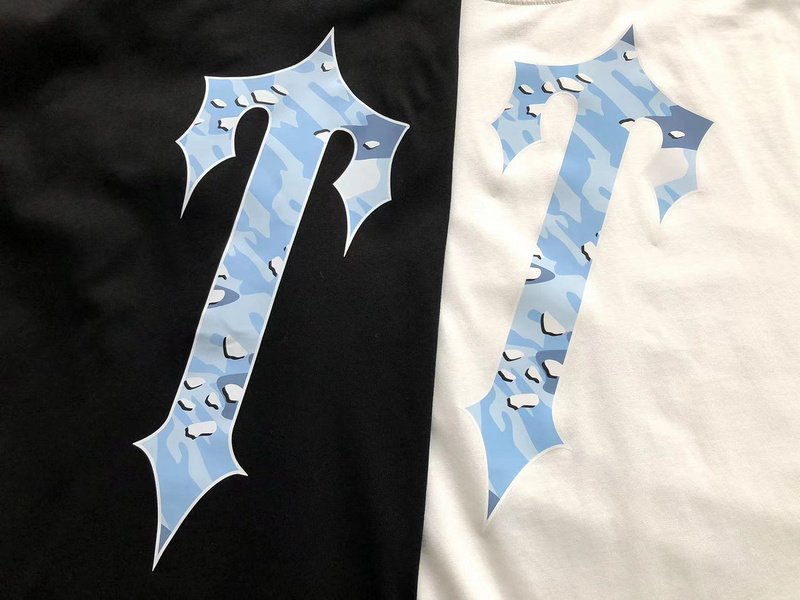 Футболка Trapstar Big Logo From Multicolor Details "White" фото № 6