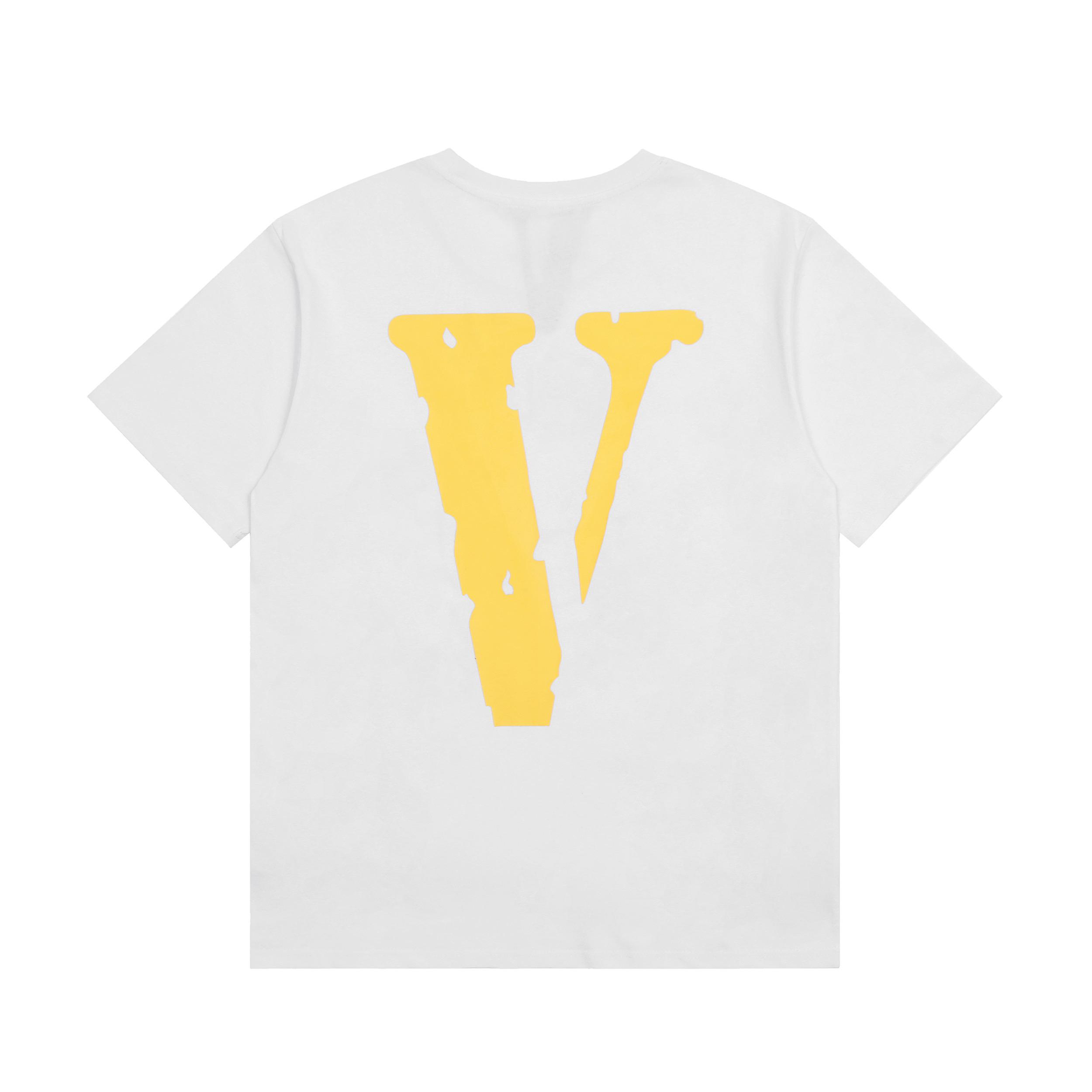 Футболка Vlone Satisfied Smiley Face "White" фото № 2