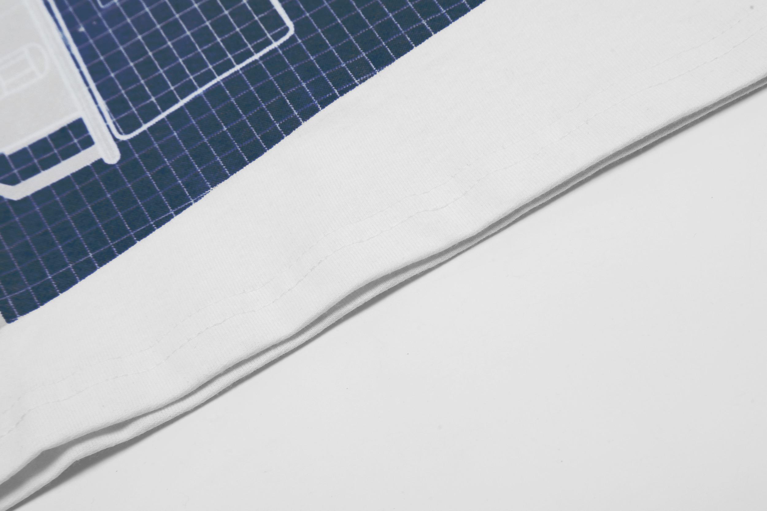 Футболка Vlone Blueprint "White" фото № 7