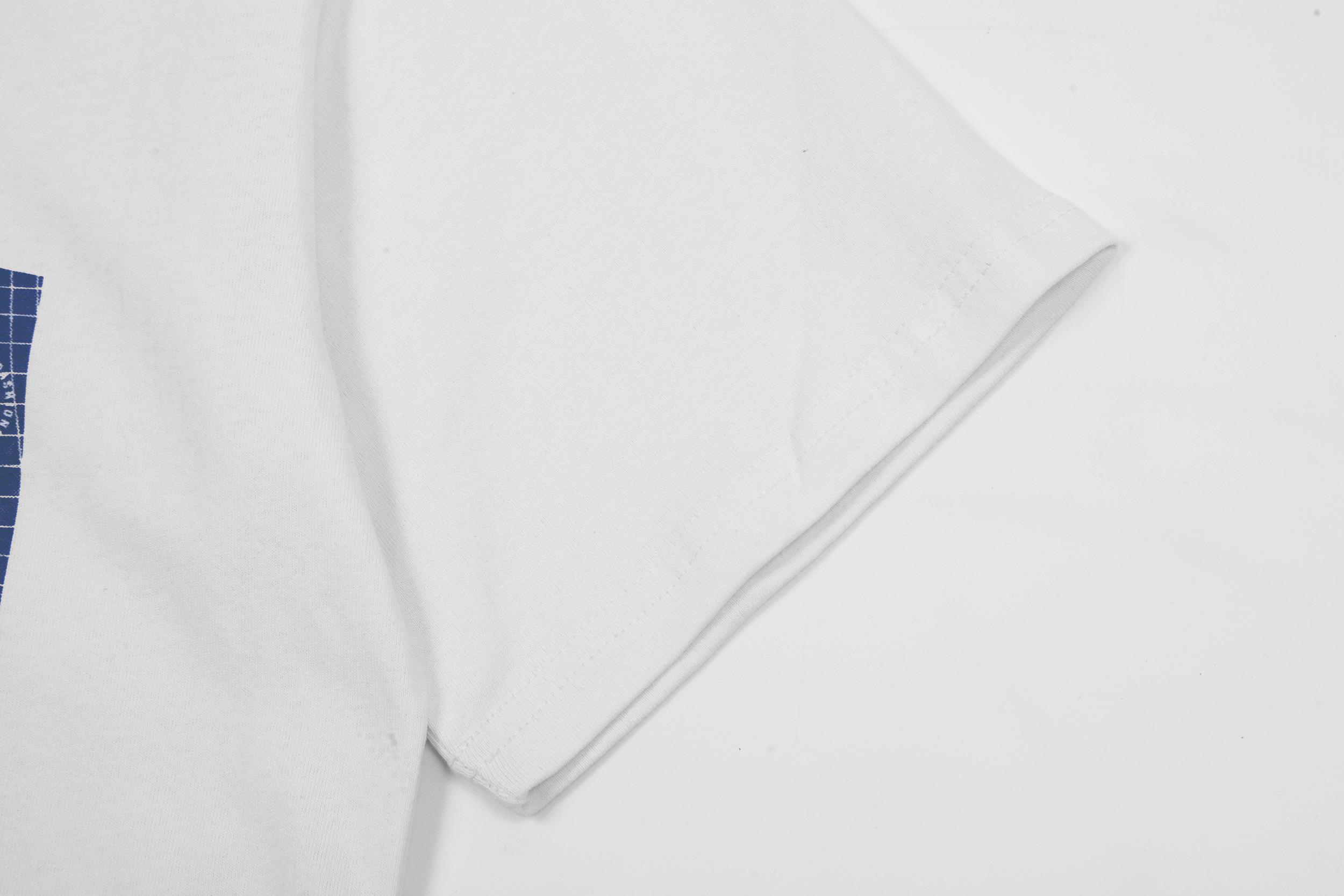 Футболка Vlone Blueprint "White" фото № 8