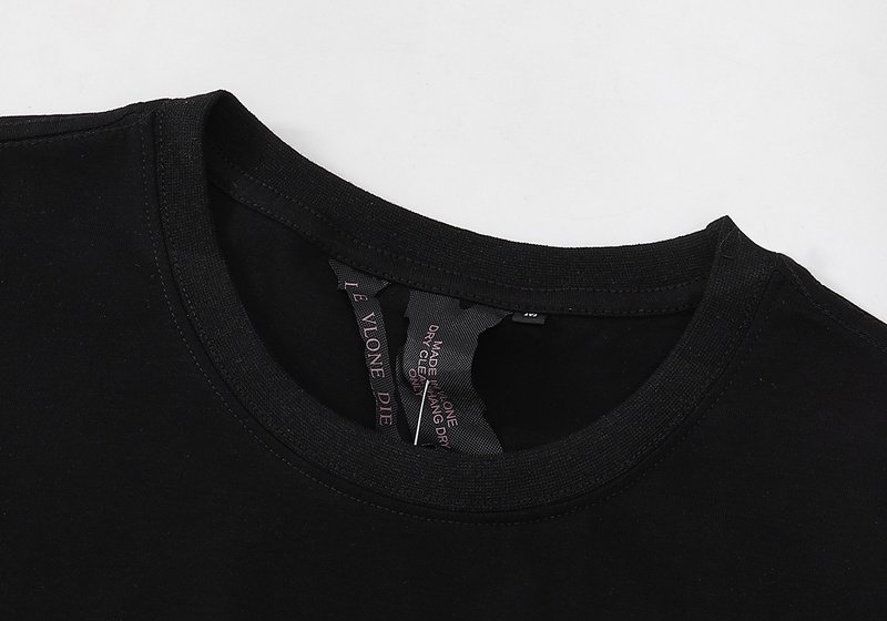 Футболка Vlone Logo Made Of Nails "Black" фото № 7