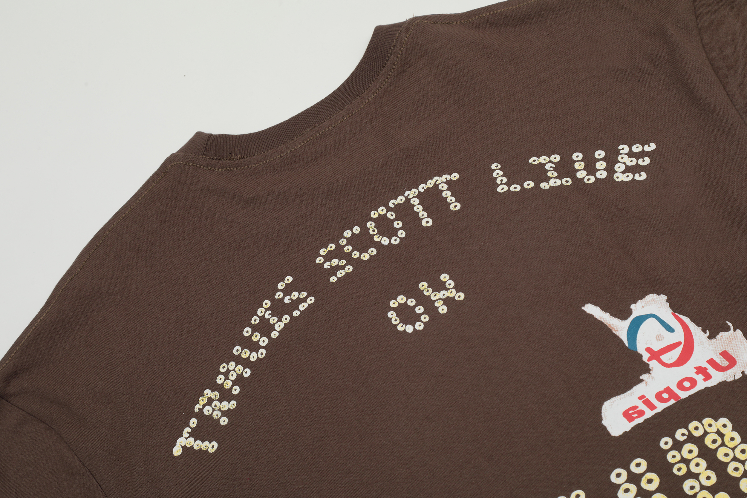 Футболка Cactus Jack Merch Utopia Travis Scott Liue Tour "Brown" фото № 6