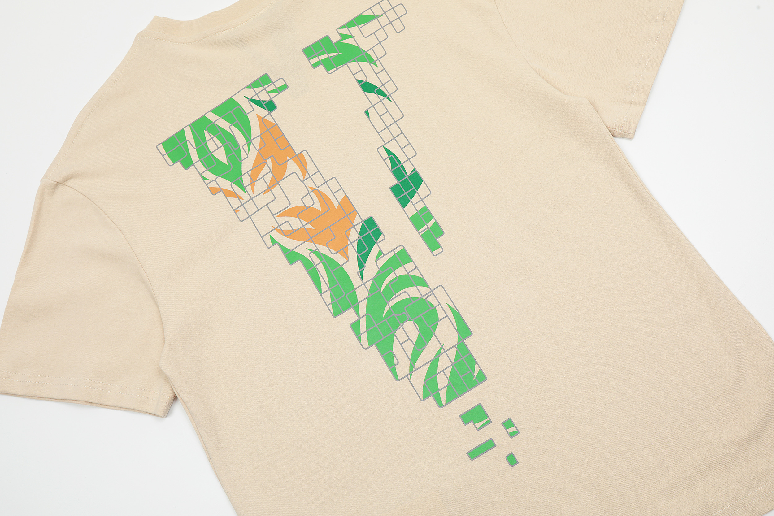 Футболка Vlone Abstract "Beige" фото № 6