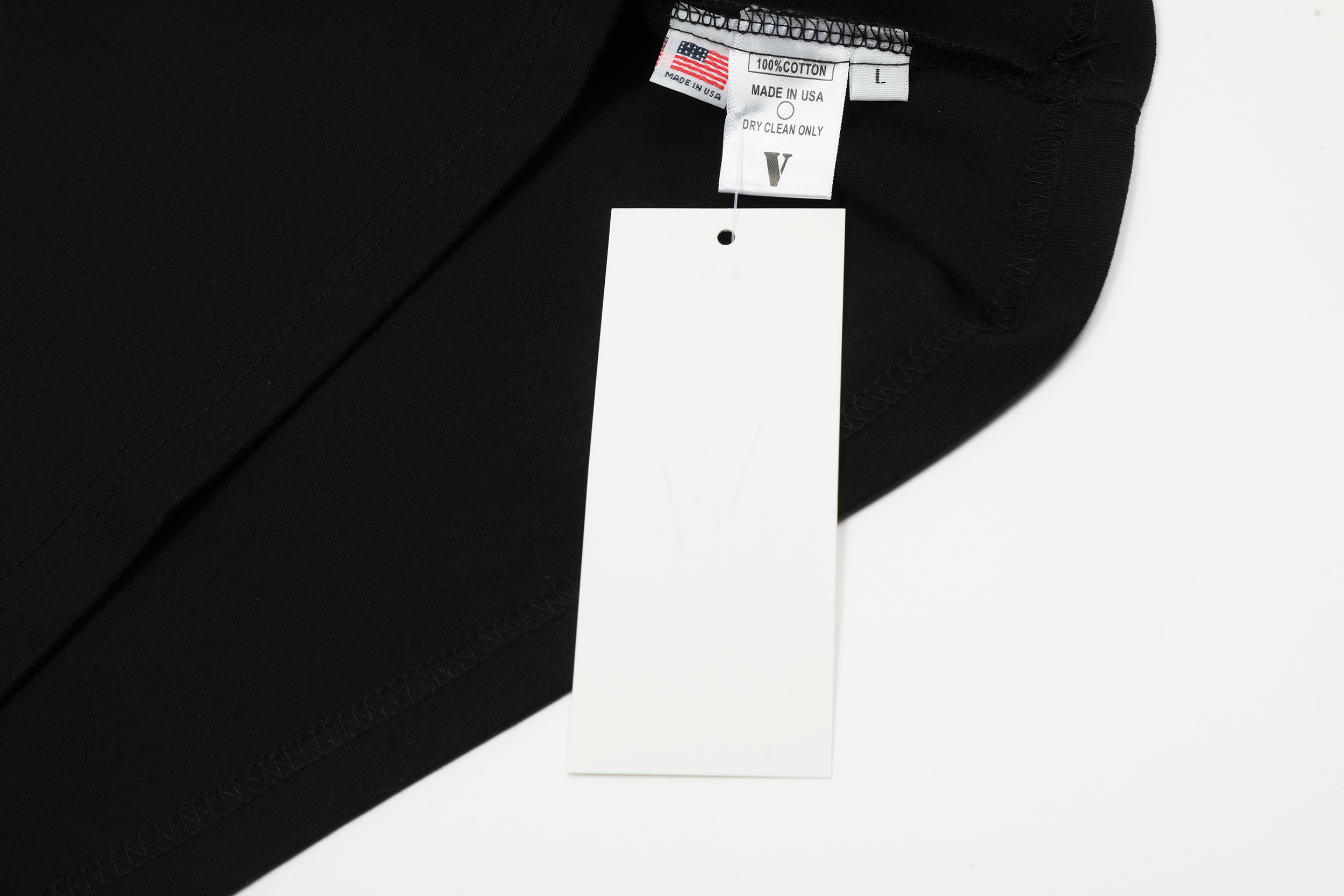 Футболка Vlone TM Skeleton Farms "Black" фото № 5