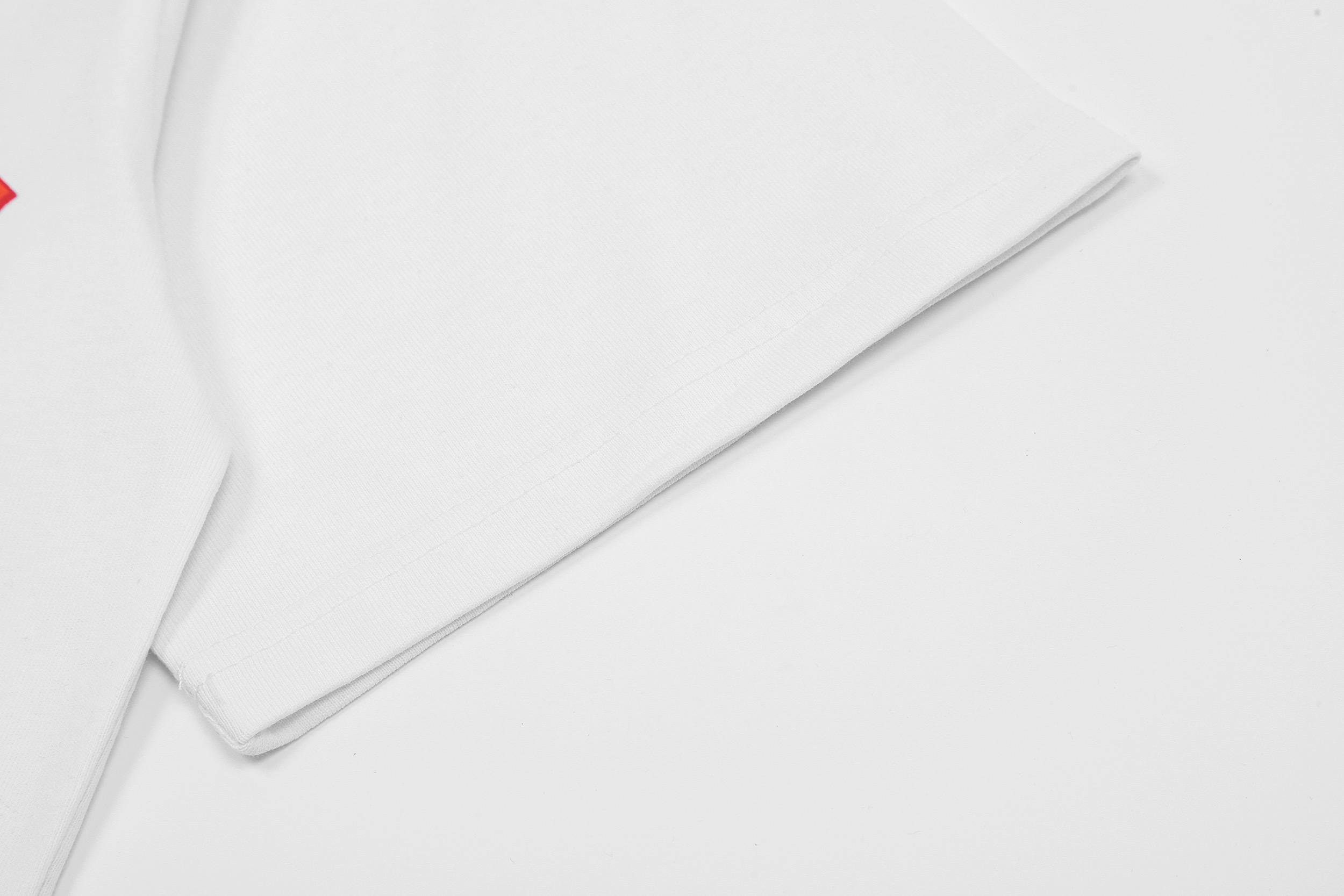 Футболка Vlone Demons Protected by Angels "White" фото № 3