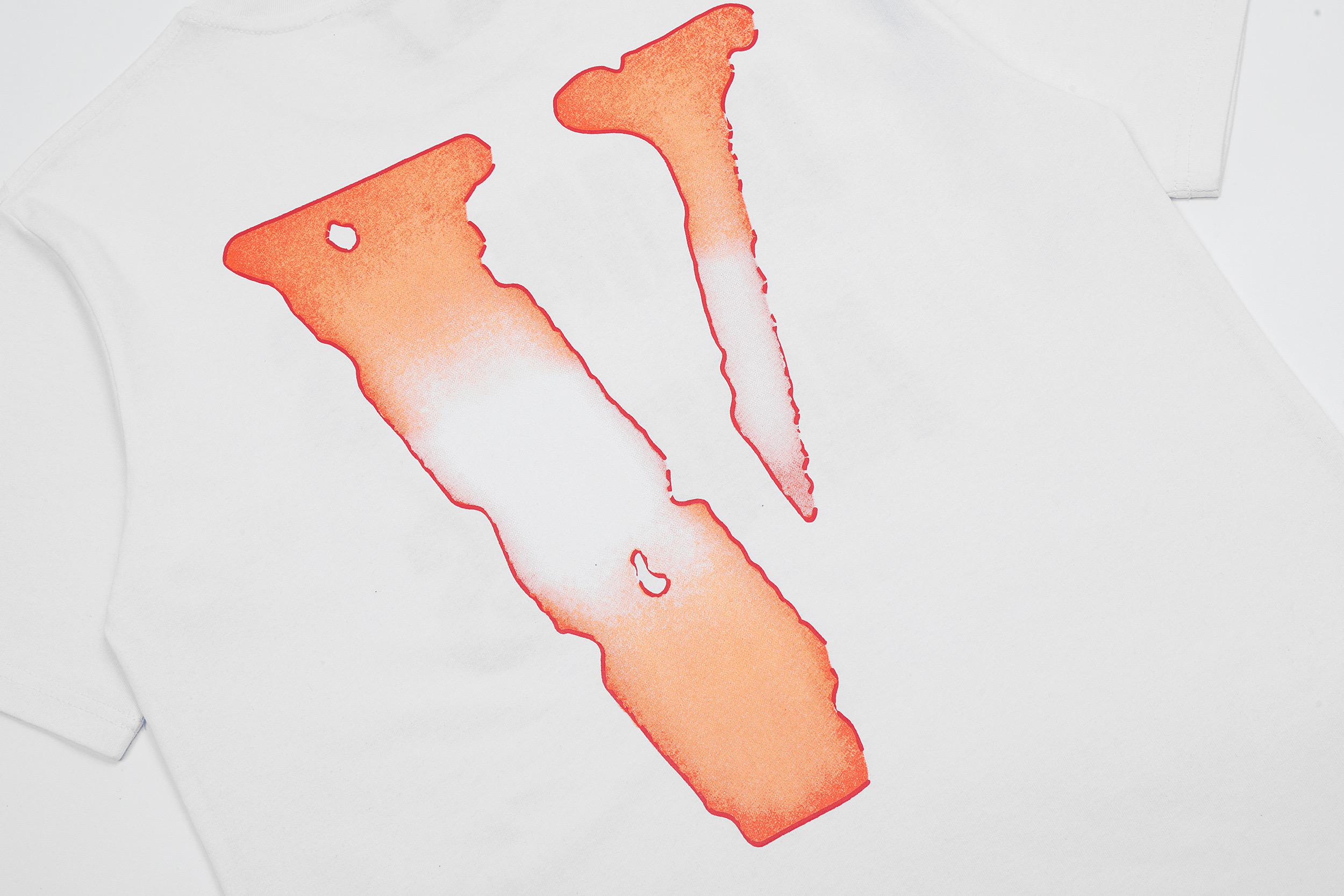 Футболка Vlone Demons Protected by Angels "White" фото № 6