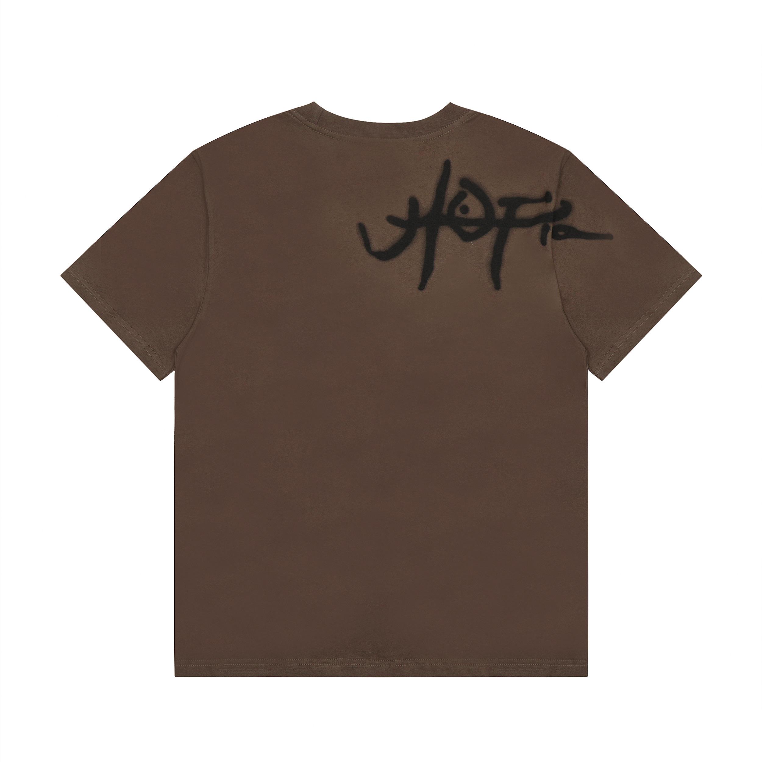 Футболка Vlone Stone Statue "Brown" фото № 2