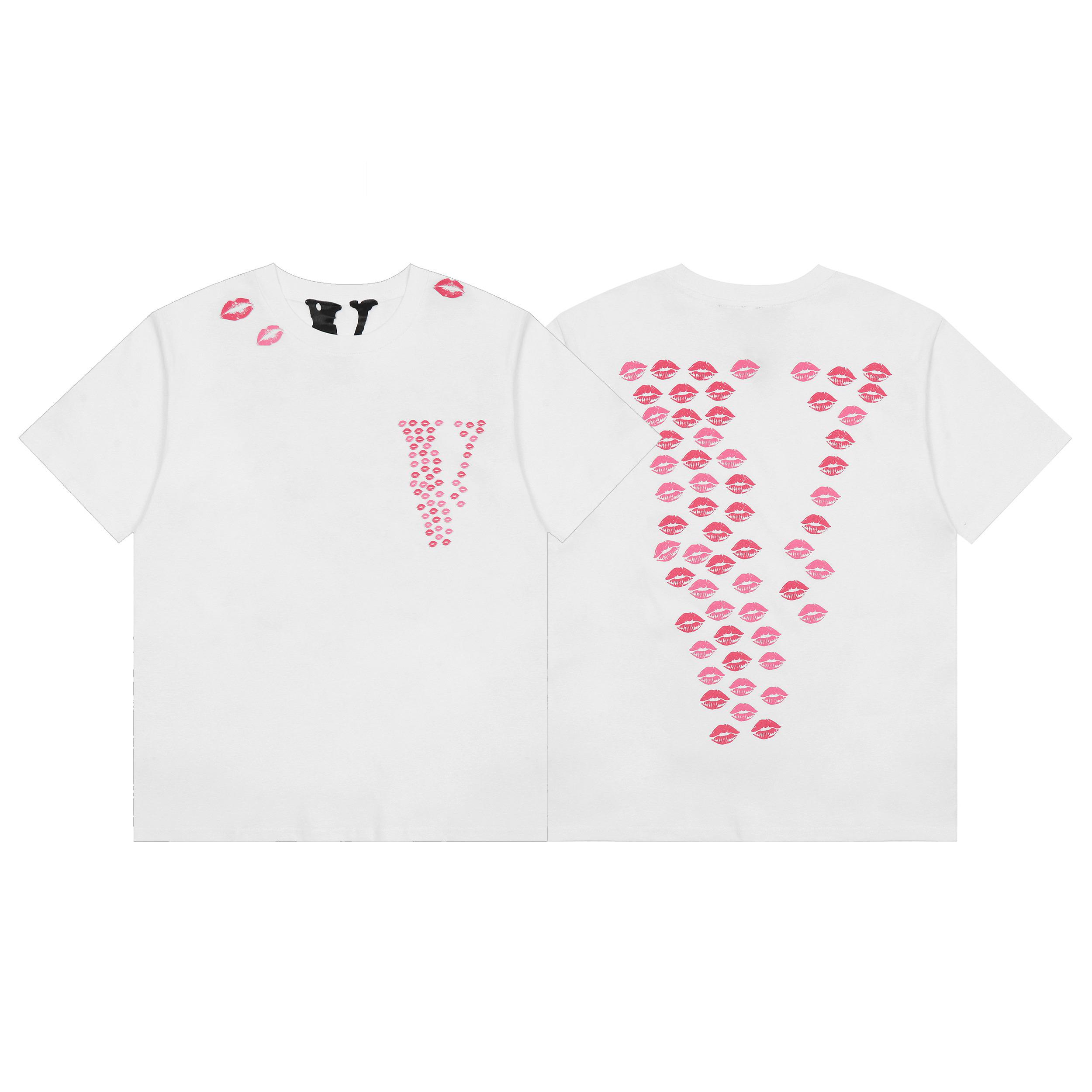 Футболка Vlone Kiss "White" фото № 4